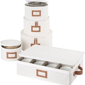 New Open Box StorageWorks China Storage Containers, Hard Shell China Storage Box